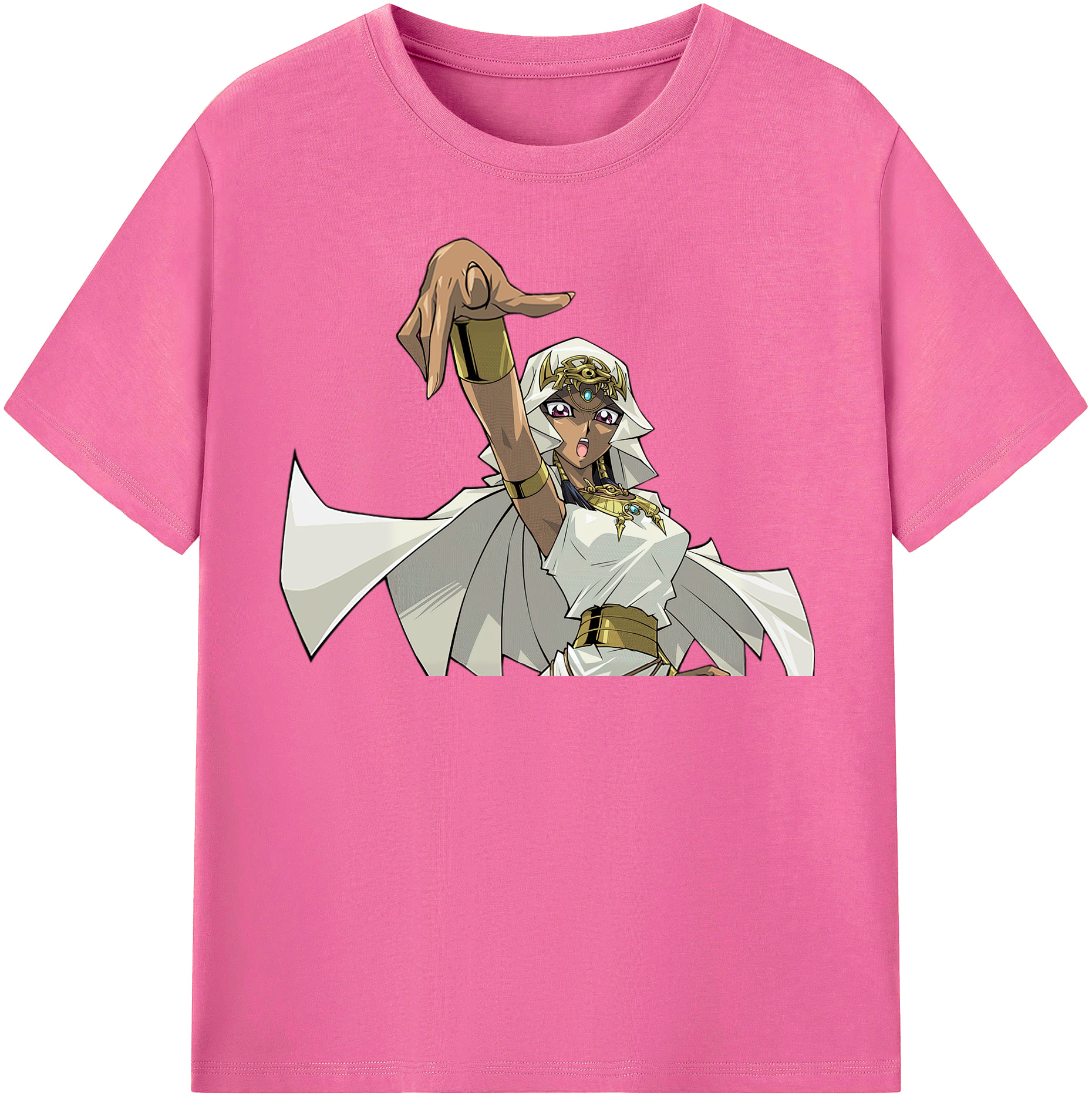 （画像用） 遊☆戯☆王 Yu-Gi-Oh! レディースカジュアルプリントTシャツ（綿100％）